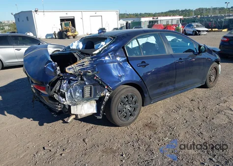 2022 Toyota Corolla Le из США, поврежденный, VIN 5YFEPMAE4NP339182